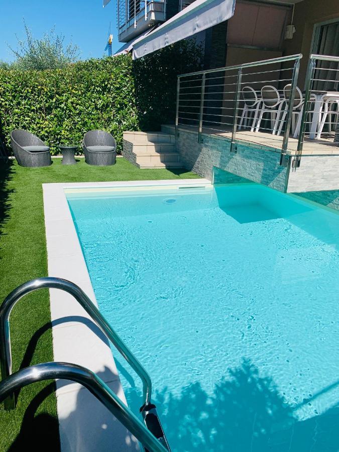 Casa Eva Con Piscina Privata Apartment Moniga del Garda Bagian luar foto